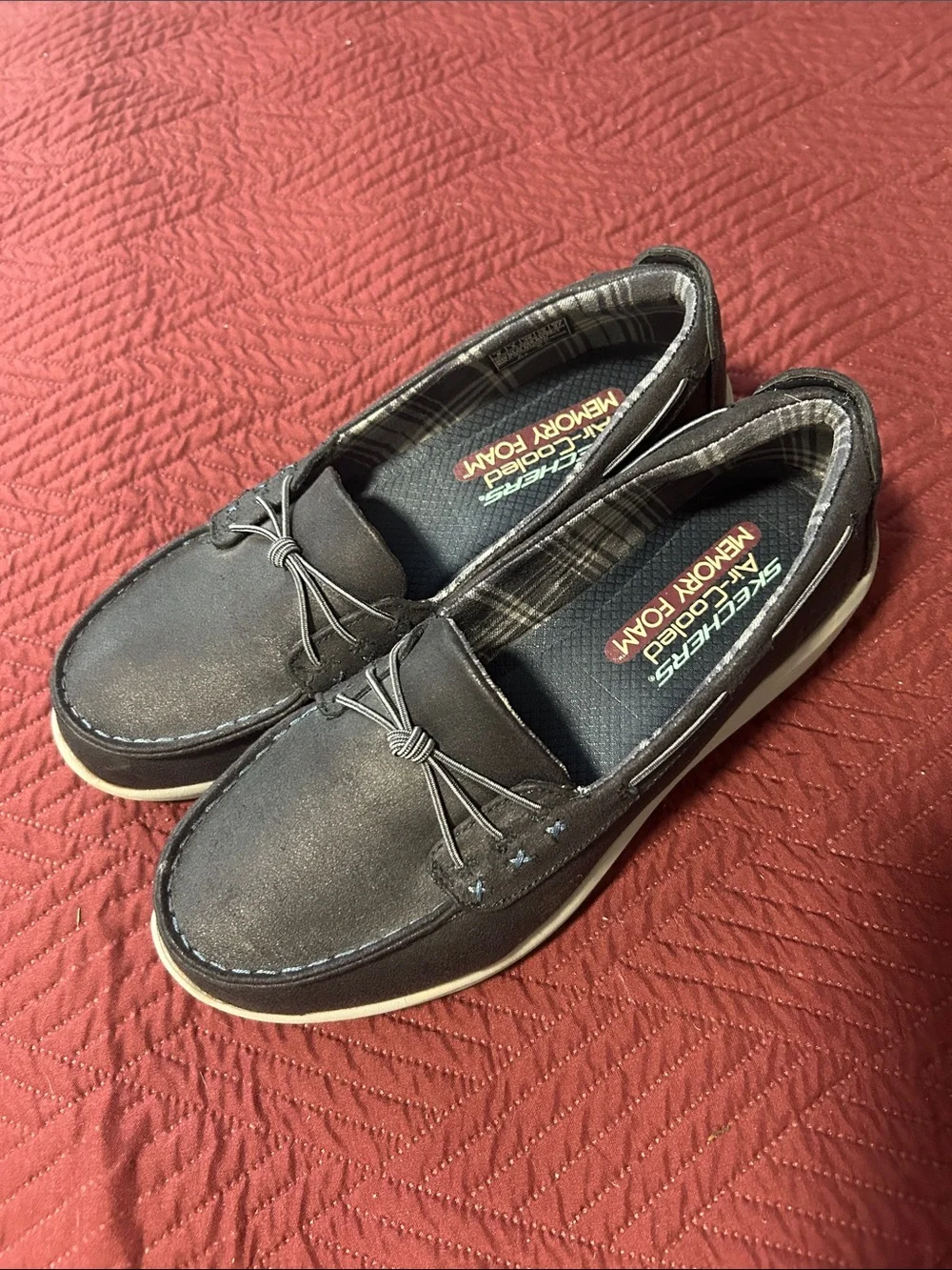 Skechers slip-on boat shoes